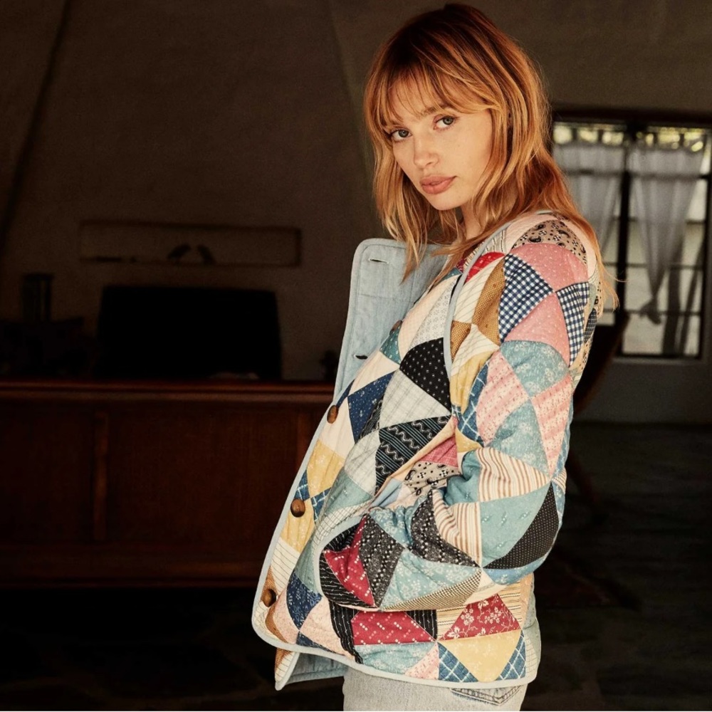 💋Dôen‘Sedona’ Quilted Jacket EUC XS/S Last Chance💋 - Picture 5 of 15